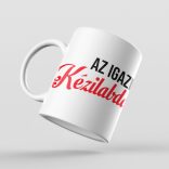 Az igazi csajok kézilabdáznak bögre