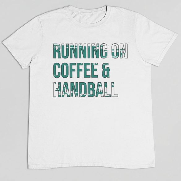 Coffee and handball férfi póló