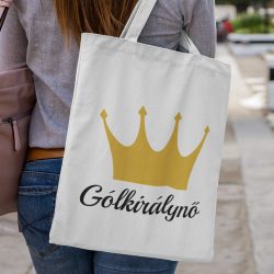 Gólkirálynő vászontáska