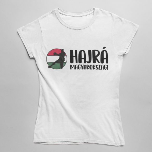 Hajrá Magyarország női póló