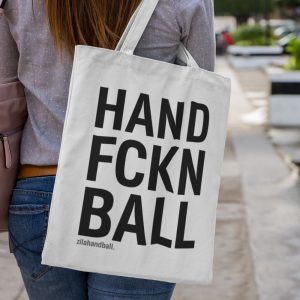 HANDFCKNBALL Vászontáska