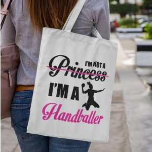 I'm not a princess vászontáska I'm not a princess vászontáska