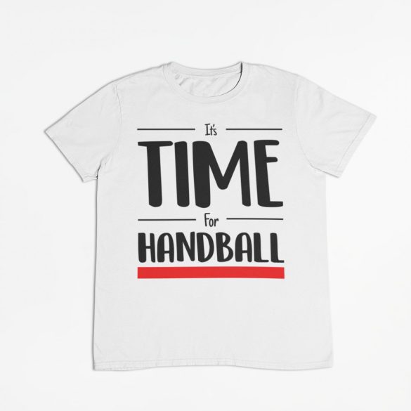 It's time for handball férfi póló
