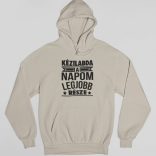Kézilabda a napom legjobb része pulóver
