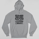 Kézilabda a napom legjobb része pulóver