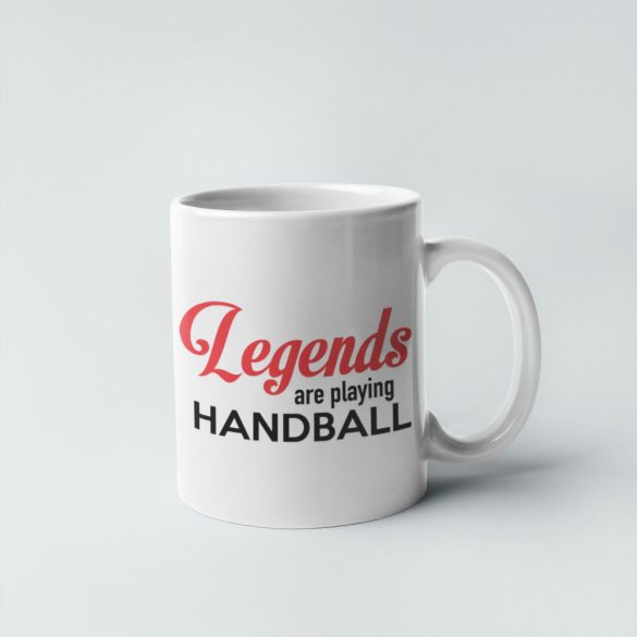 Legends are playing handball bögre