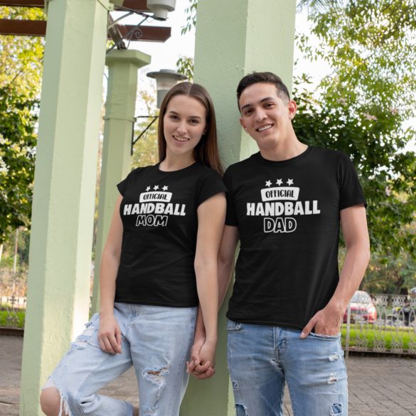 Official handball mom & dad páros póló