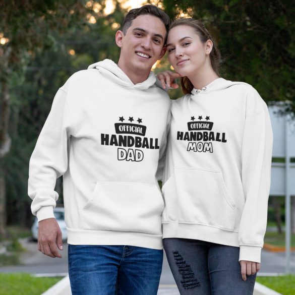 Official handball mom & dad páros pulóver