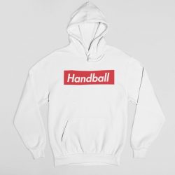 M-es fehér Handball simple  gyerek pulóver 